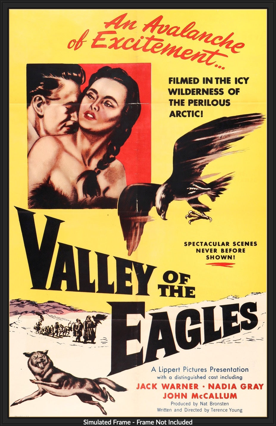 Valley Of Eagles (1951) original movie poster for sale at Original Film Art