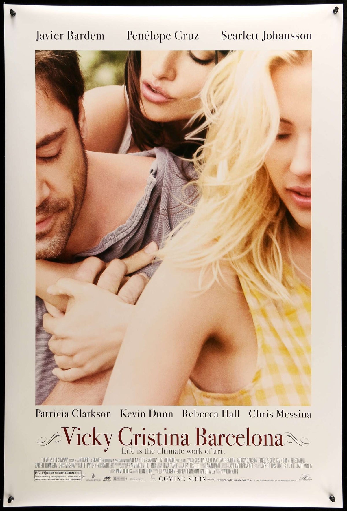 Vicky Cristina Barcelona (2008) original movie poster for sale at Original Film Art - Vintage Movie Posters