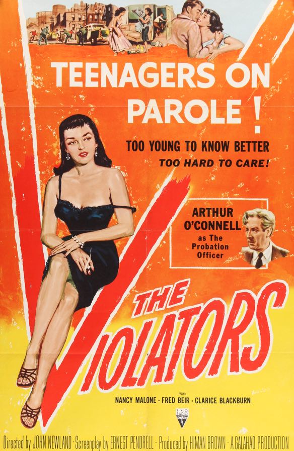 Violators (1957) original movie poster for sale at Original Film Art - Vintage Movie Posters