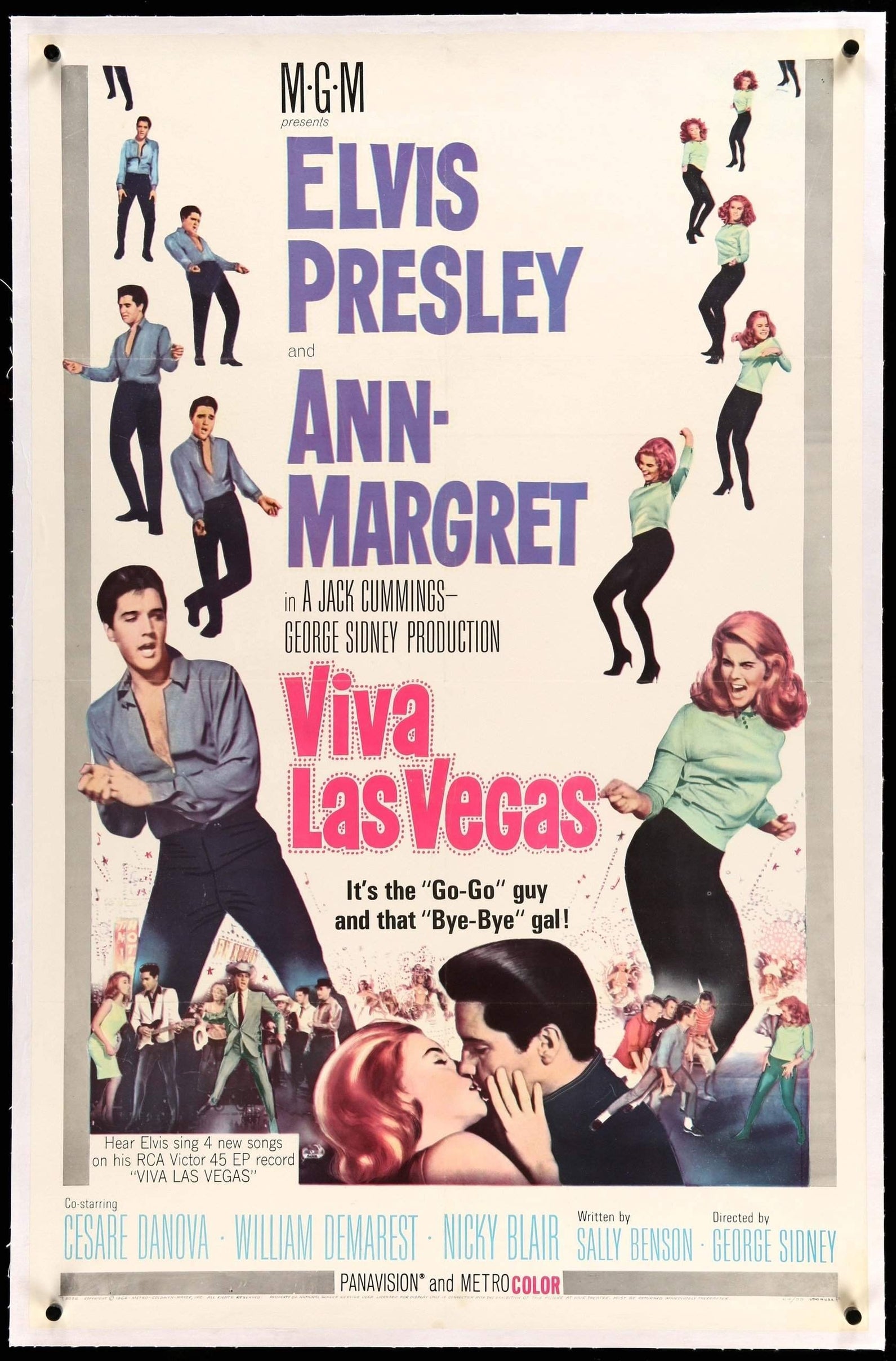 Viva Las Vegas (1964) original movie poster for sale at Original Film Art - Vintage Movie Posters
