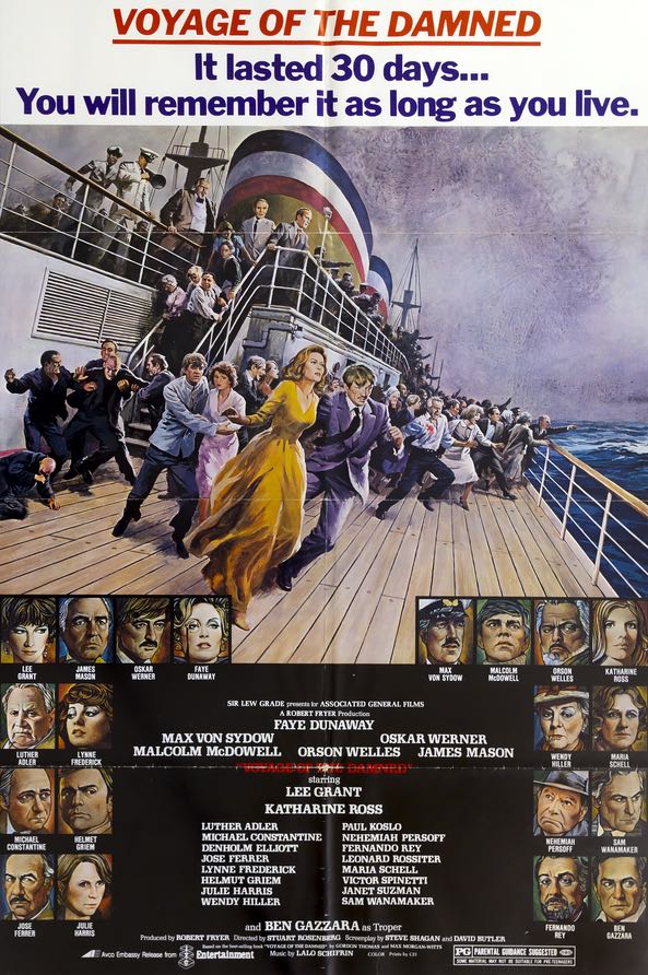 Voyage of the Damned (1976) original movie poster for sale at Original Film Art