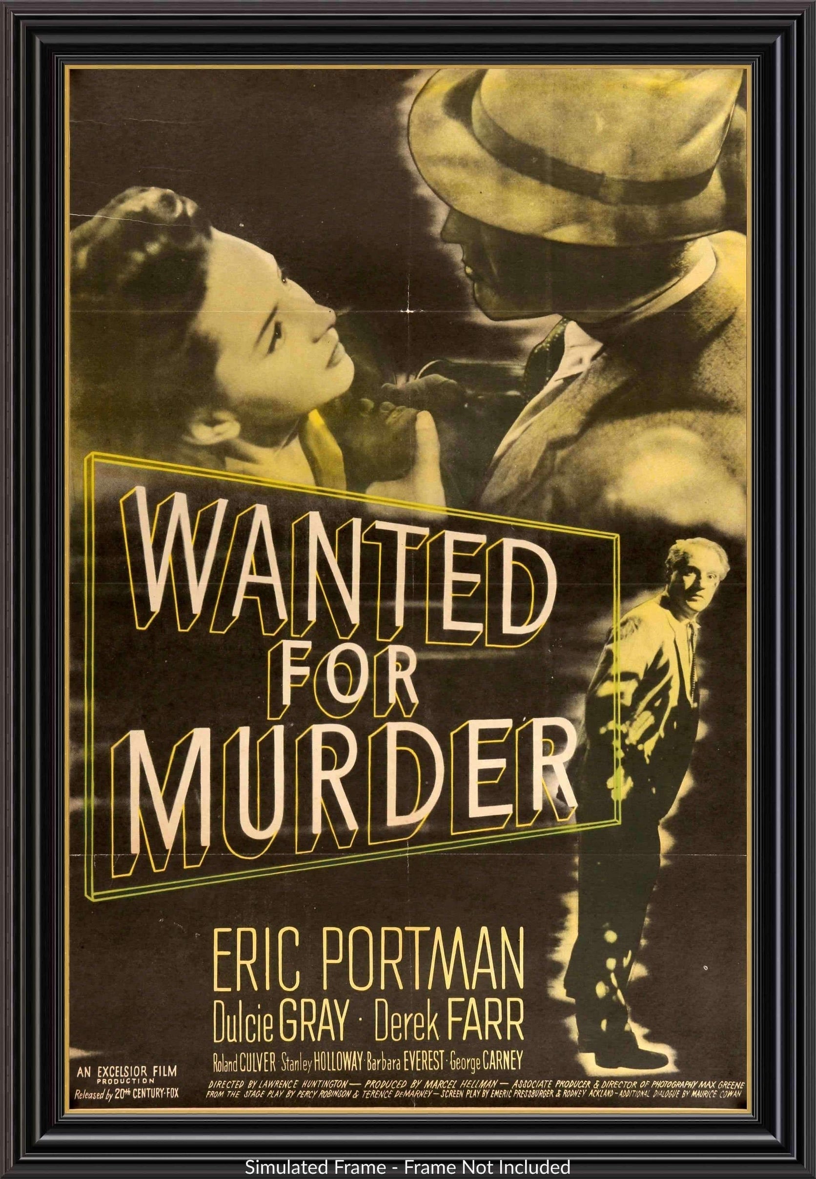 Wanted For Murder (1946) original movie poster for sale at Original Film Art