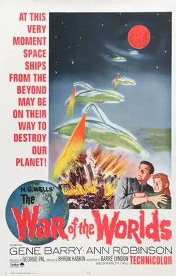 War of the Worlds (1953) original movie poster for sale at Original Film Art - Vintage Movie Posters