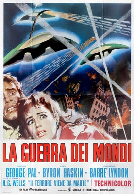 War of the Worlds (1953) original movie poster for sale at Original Film Art