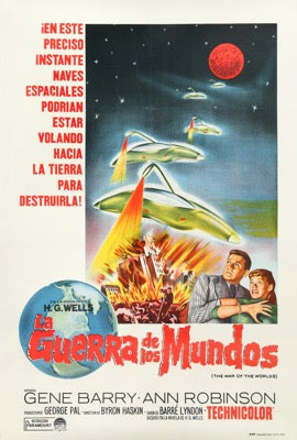 War of the Worlds (1953) original movie poster for sale at Original Film Art