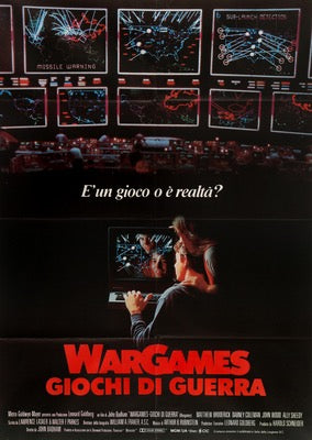 WarGames (1983) original movie poster for sale at Original Film Art