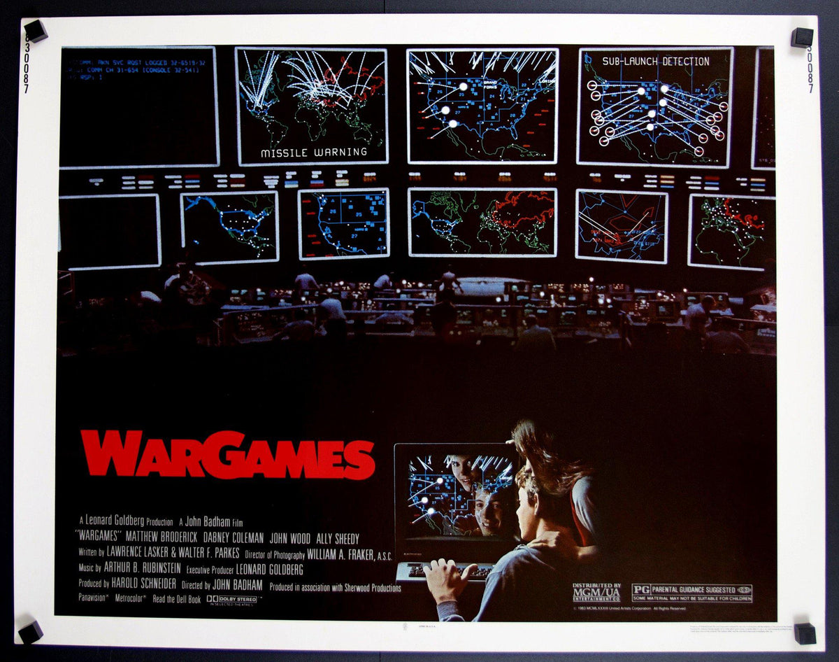 WarGames (1983) original movie poster for sale at Original Film Art - Vintage Movie Posters