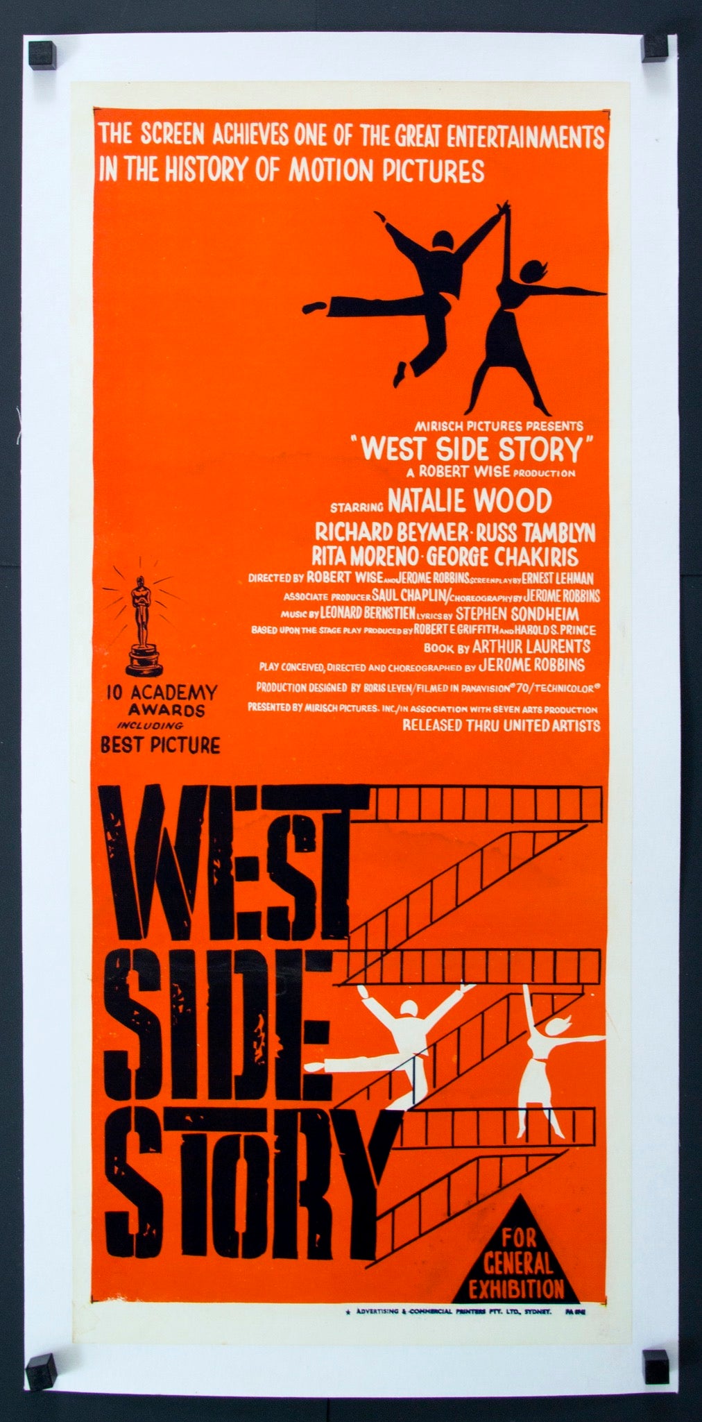 West Side Story (1961) original movie poster for sale at Original Film Art - Vintage Movie Posters