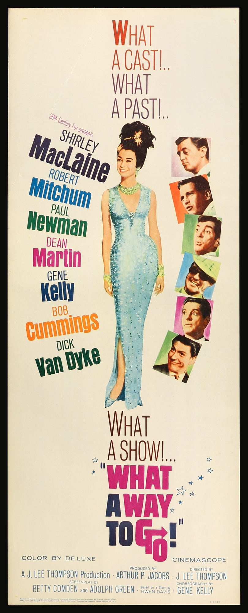 What a Way to Go (1964) original movie poster for sale at Original Film Art