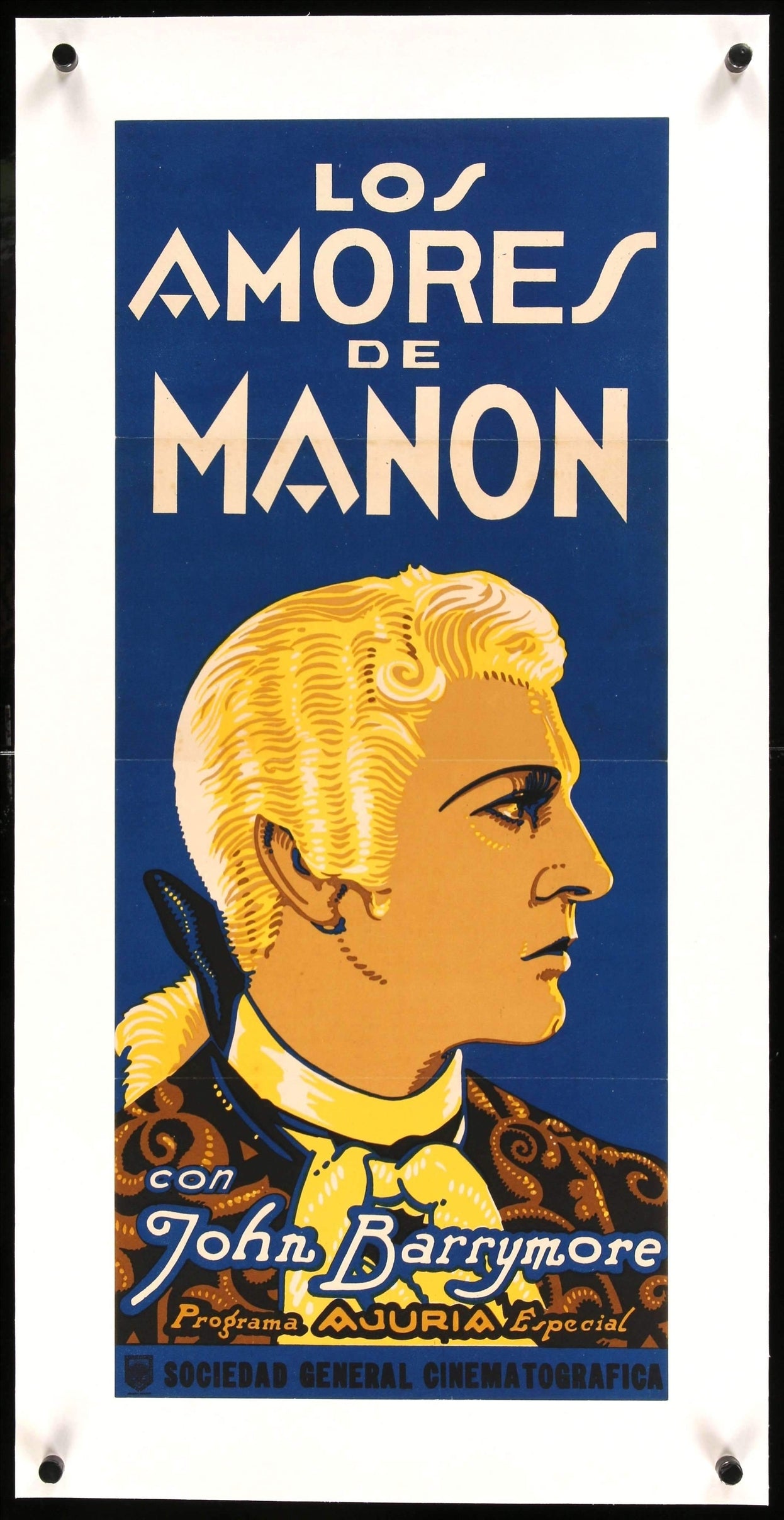When a Man Loves (1927) original movie poster for sale at Original Film Art - Vintage Movie Posters