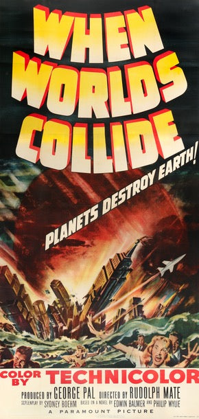 When Worlds Collide (1951) original movie poster for sale at Original Film Art - Vintage Movie Posters