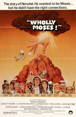 Wholly Moses (1980) original movie poster for sale at Original Film Art - Vintage Movie Posters