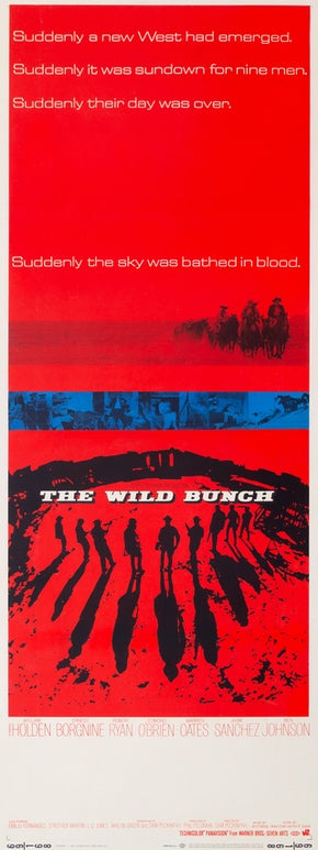 Wild Bunch (1969) original movie poster for sale at Original Film Art