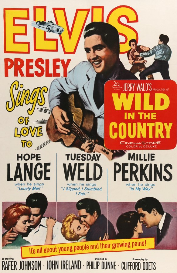 Wild in the Country (1961) original movie poster for sale at Original Film Art - Vintage Movie Posters