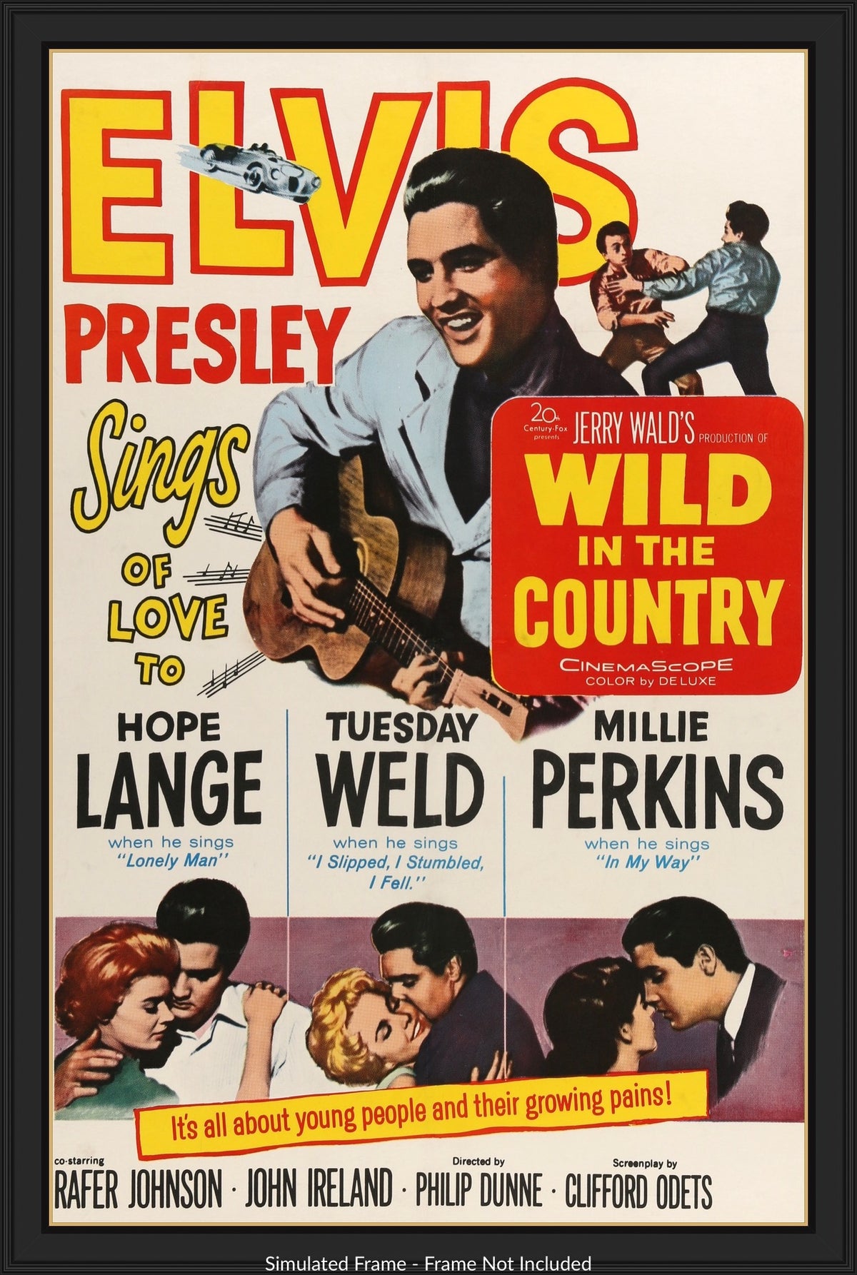 Wild in the Country (1961) original movie poster for sale at Original Film Art - Vintage Movie Posters