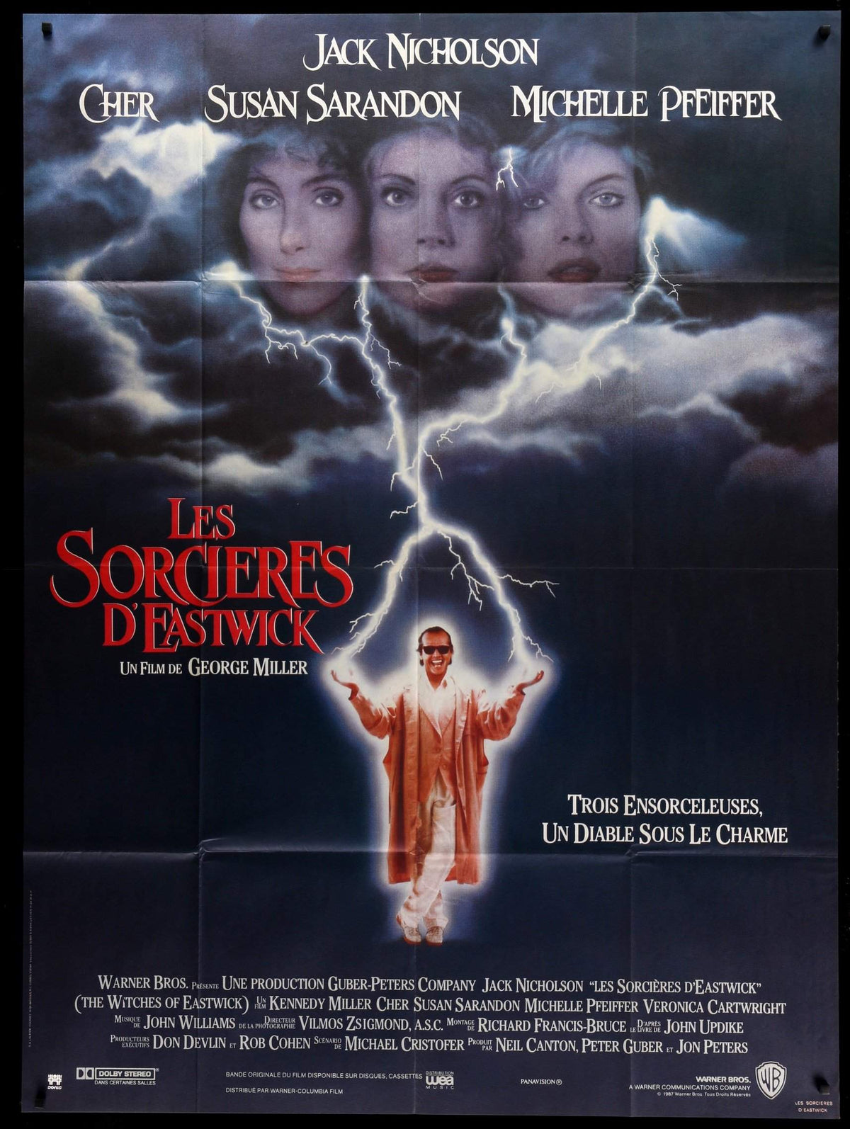 Witches of Eastwick (1987) original movie poster for sale at Original Film Art - Vintage Movie Posters