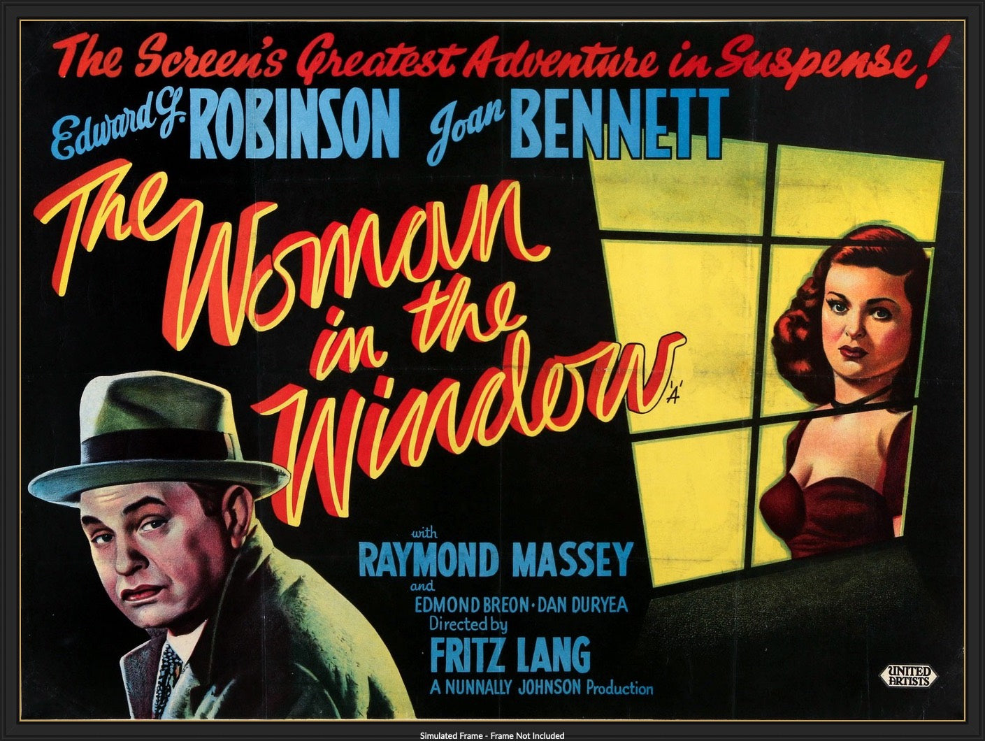 Woman in the Window (1944) original movie poster for sale at Original Film Art