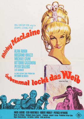 Woman Times Seven (1967) original movie poster for sale at Original Film Art - Vintage Movie Posters