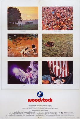 Woodstock (1970) original movie poster for sale at Original Film Art