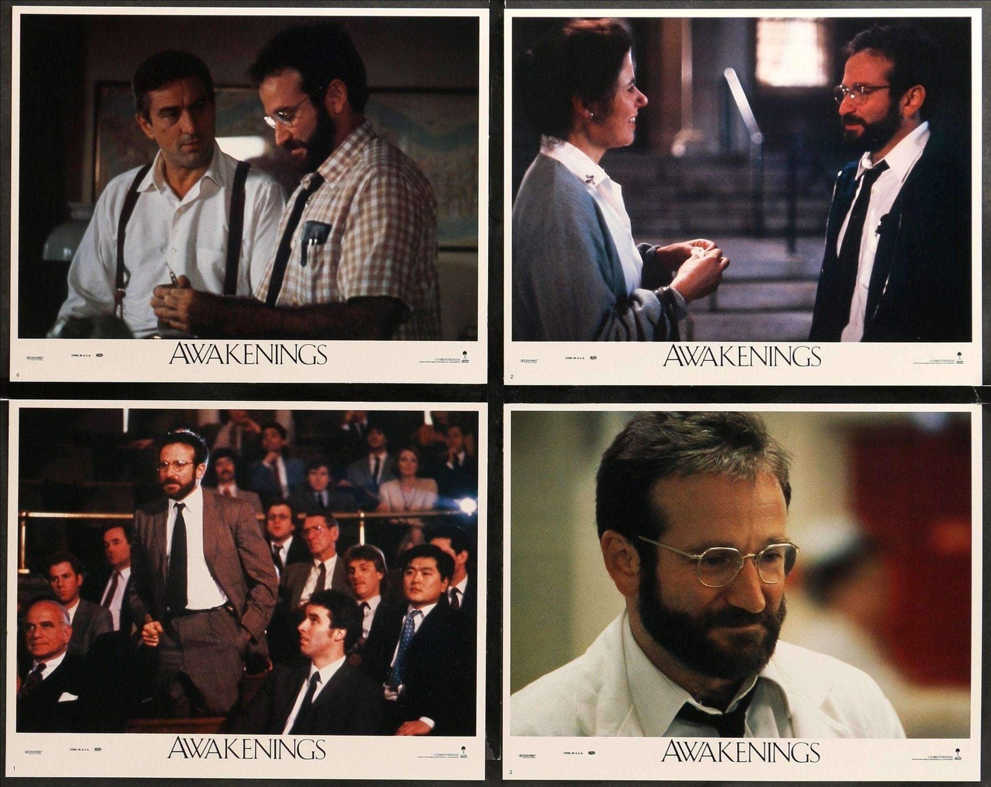 Awakenings (1990) Lobby Cards - Set of 8 original movie poster for sale at Original Film Art