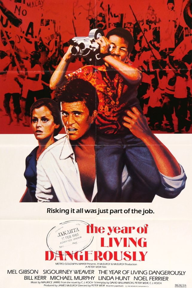 Year of Living Dangerously (1982) original movie poster for sale at Original Film Art - Vintage Movie Posters