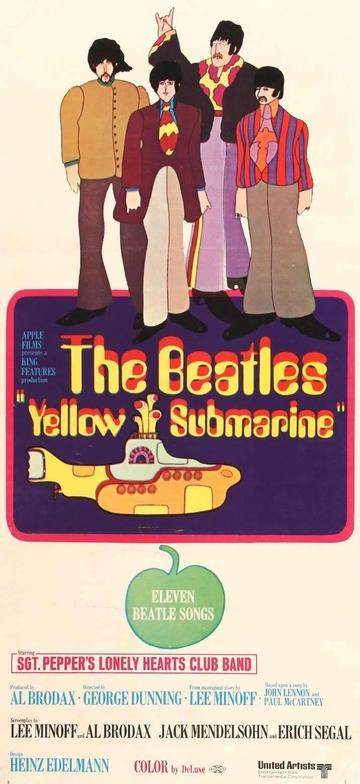 Yellow Submarine (1968) original movie poster for sale at Original Film Art - Vintage Movie Posters