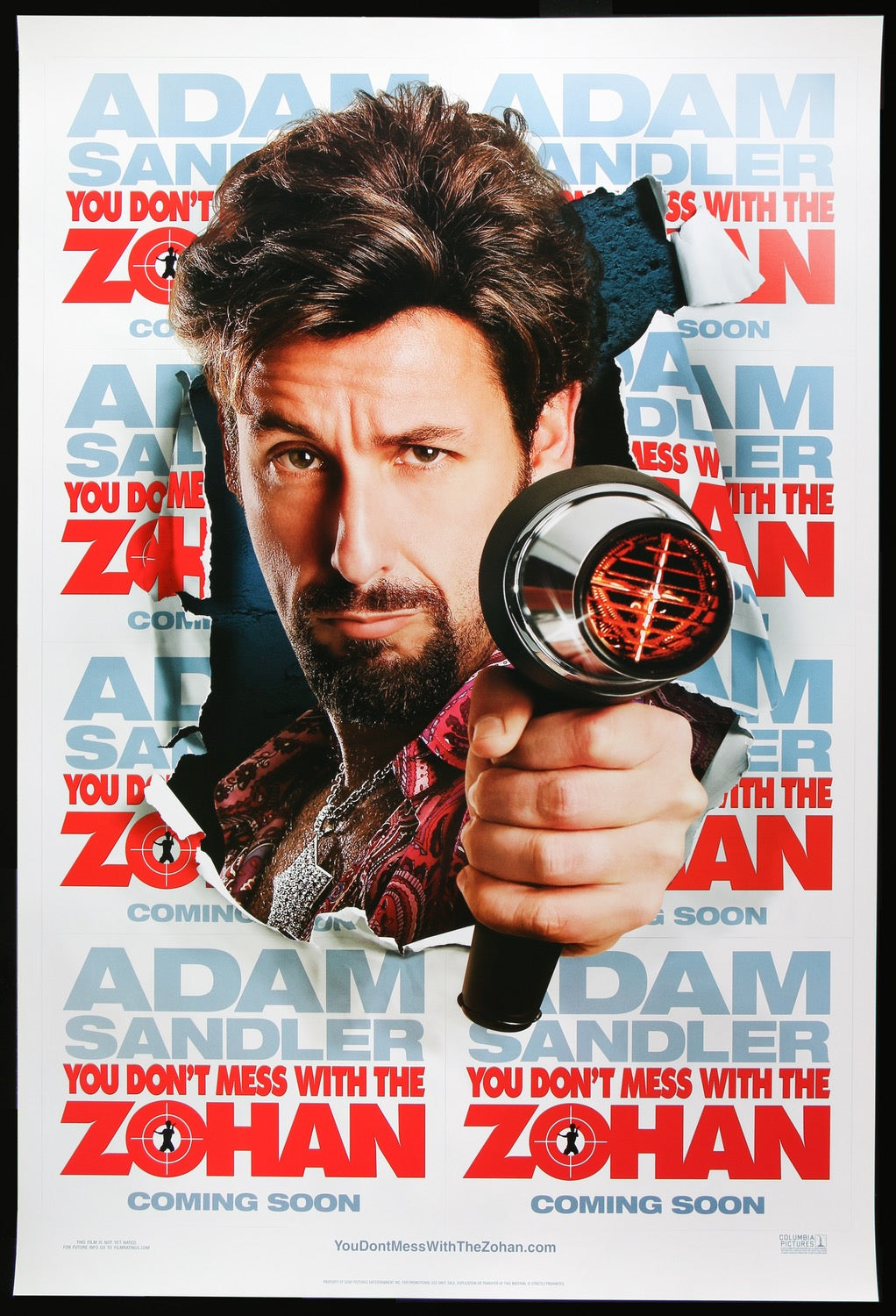 You Don't Mess With the Zohan (2008) Original One-Sheet Movie Poster ...