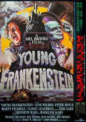 Young Frankenstein (1974) original movie poster for sale at Original Film Art - Vintage Movie Posters