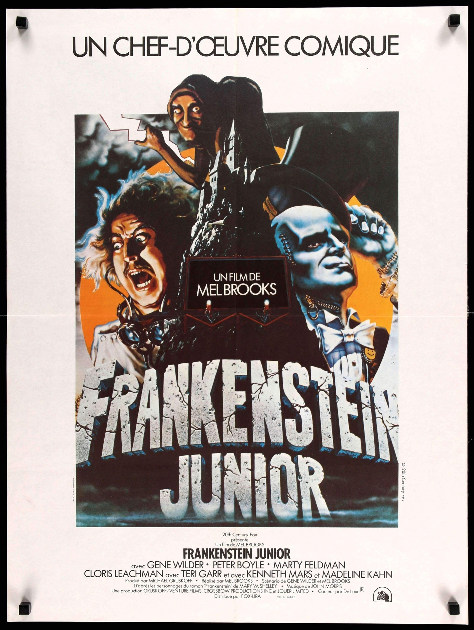 Young Frankenstein (1974) original movie poster for sale at Original Film Art - Vintage Movie Posters