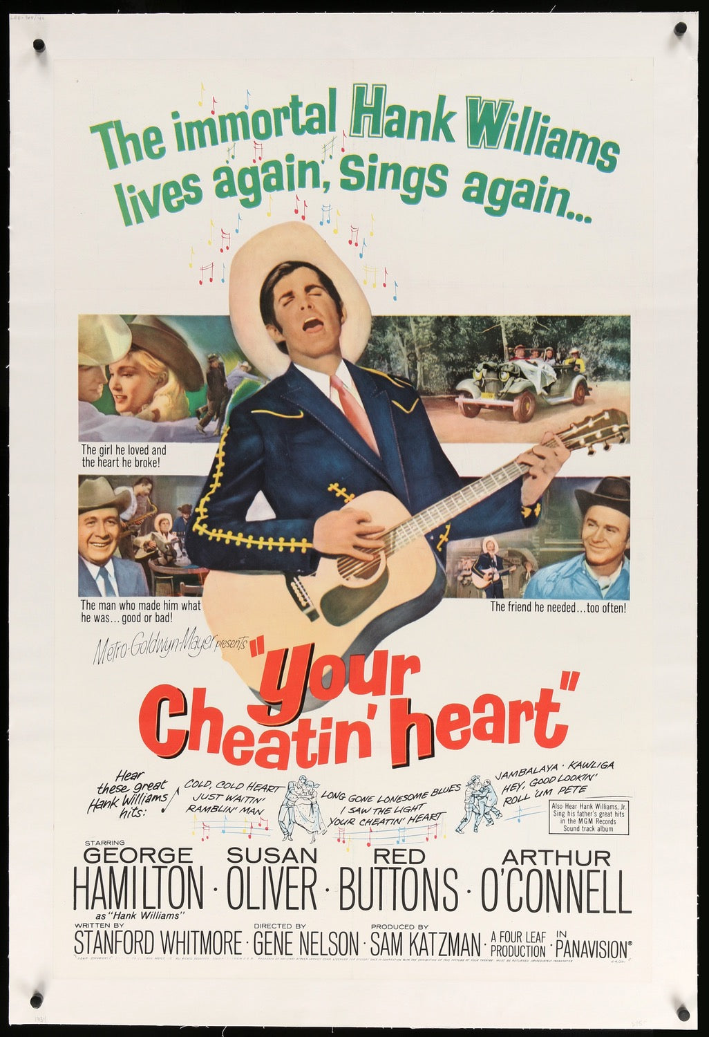 Your Cheatin&#39; Heart (1964) original movie poster for sale at Original Film Art - Vintage Movie Posters