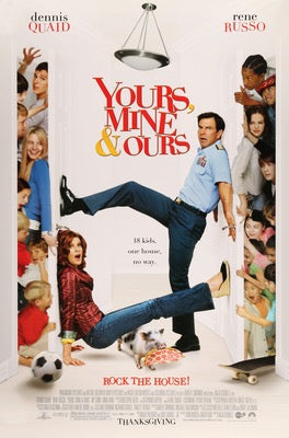 Yours, Mine and Ours (2005) original movie poster for sale at Original Film Art - Vintage Movie Posters
