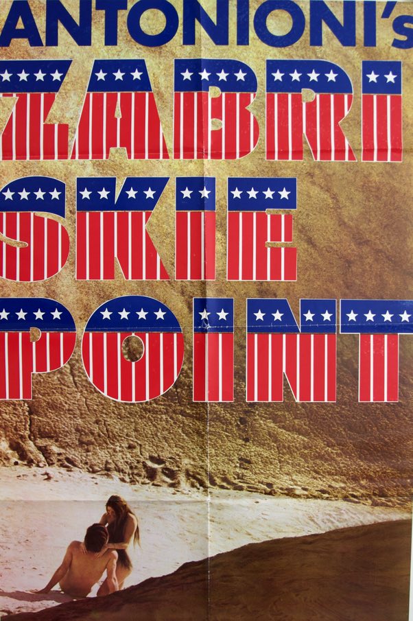 Zabriskie Point (1970) original movie poster for sale at Original Film Art - Vintage Movie Posters