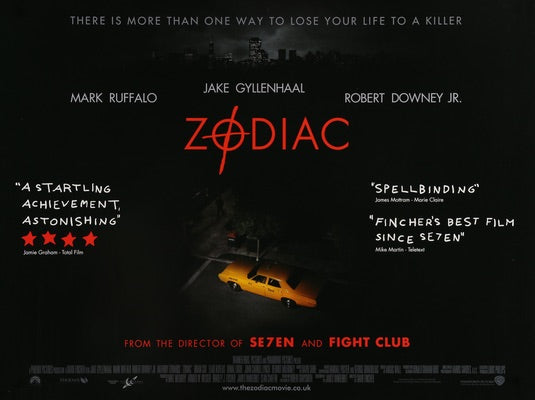 Zodiac (2007) original movie poster for sale at Original Film Art - Vintage Movie Posters